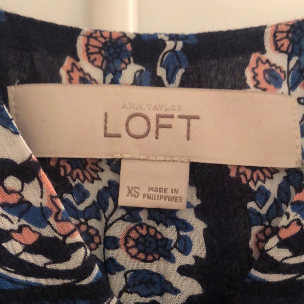 Loft Patterned Blouse - image 4